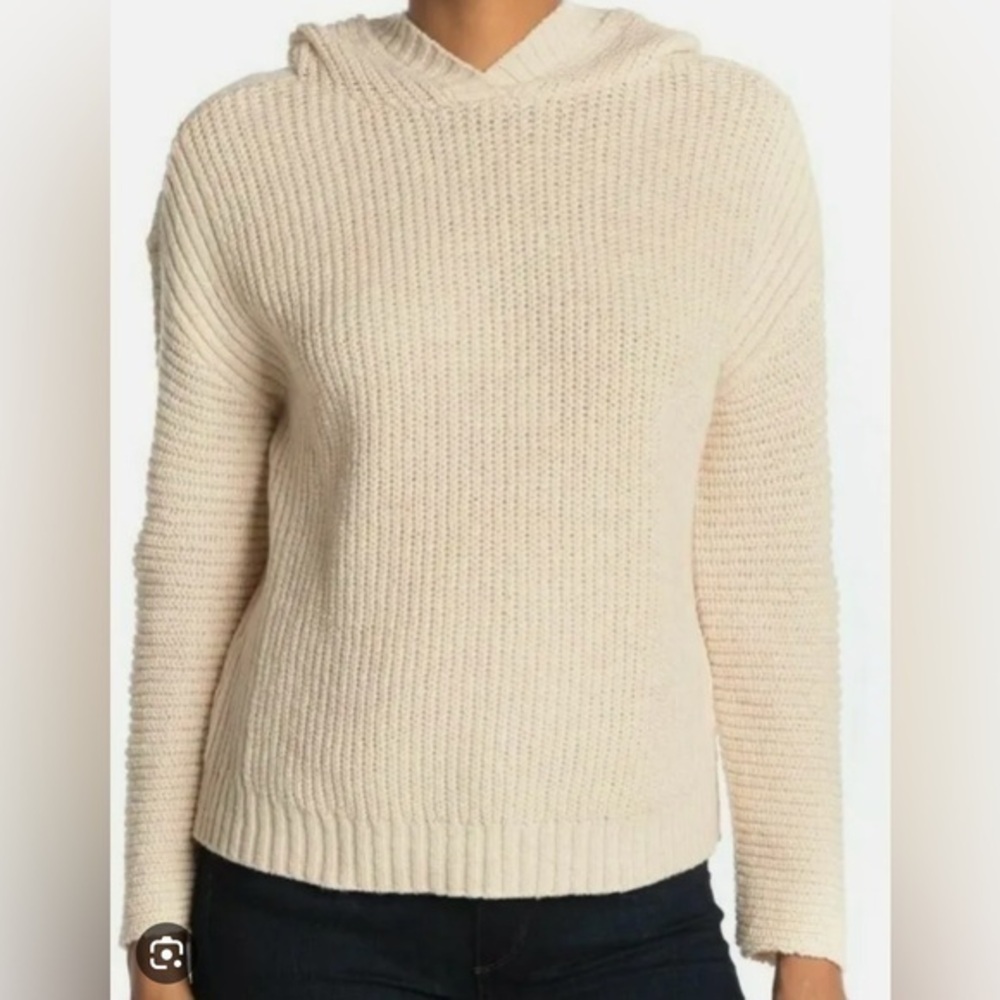 Sweater, With Hood by Abound In Surfer Ivory NWT                  Size Small